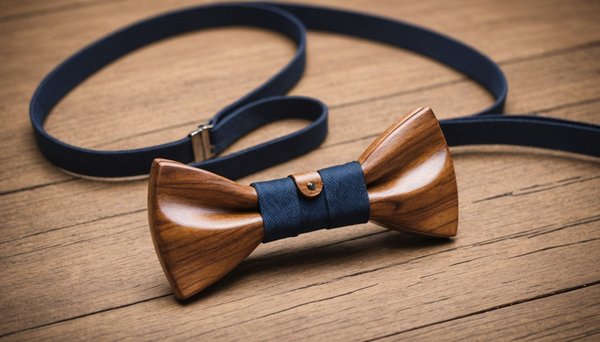Découvrez le charme du nœud papillon bois personnalisable